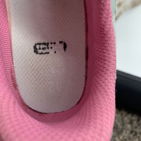 C9 Easy On Athletic Tennis Shoes Sneakers Size 12 Little Girls Pink Gray Walking - Picture 9 of 9
